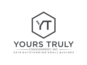 Yours Truly Consignment, Inc. logo design by asyqh
