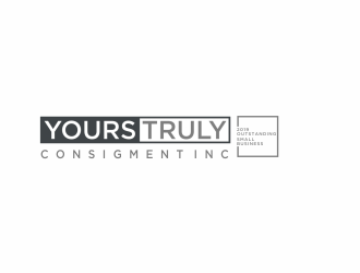 Yours Truly Consignment, Inc. logo design by afra_art