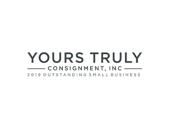 Yours Truly Consignment, Inc. logo design by ndaru