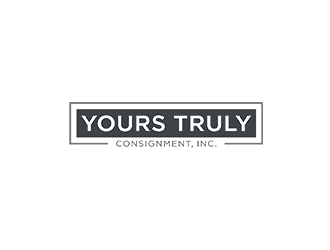 Yours Truly Consignment, Inc. logo design by blackcane