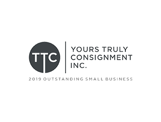 Yours Truly Consignment, Inc. logo design by blackcane