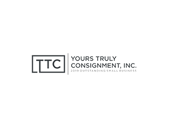 Yours Truly Consignment, Inc. logo design by blackcane