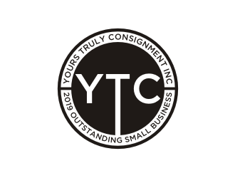 Yours Truly Consignment, Inc. logo design by Zeratu