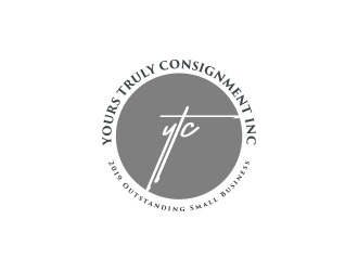 Yours Truly Consignment, Inc. logo design by goblin