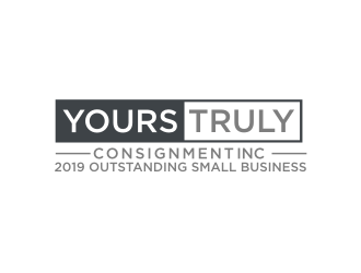 Yours Truly Consignment, Inc. logo design by BintangDesign