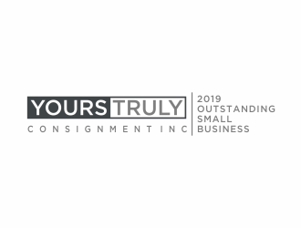 Yours Truly Consignment, Inc. logo design by afra_art