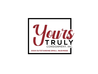 Yours Truly Consignment, Inc. logo design by jhanxtc