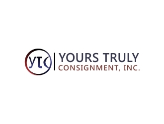 Yours Truly Consignment, Inc. logo design by nort