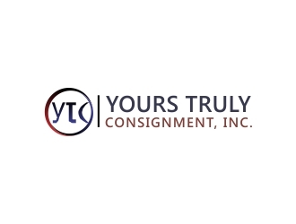 Yours Truly Consignment, Inc. logo design by nort