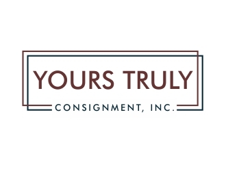 Yours Truly Consignment, Inc. logo design by nort