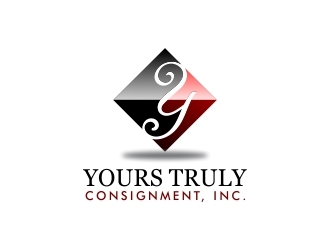 Yours Truly Consignment, Inc. logo design by nort