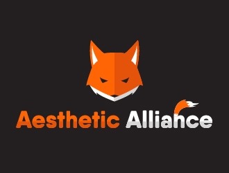 Aesthetic Alliance logo design by BeezlyDesigns