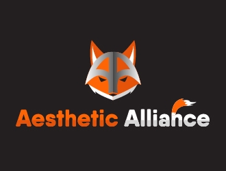 Aesthetic Alliance logo design by BeezlyDesigns