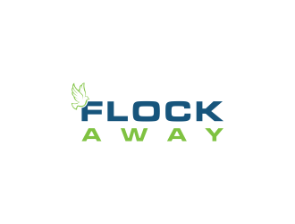 Flock Away  logo design by kaylee