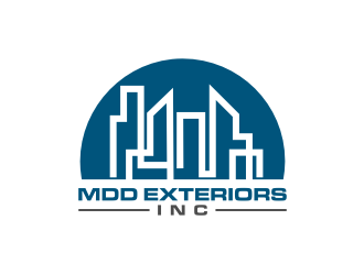 mdd exteriors inc logo design by logitec