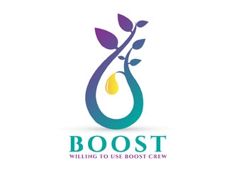 Boost (Willing to use Boost Crew) logo design by LogoInvent