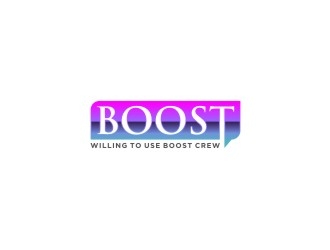 Boost (Willing to use Boost Crew) logo design by bricton