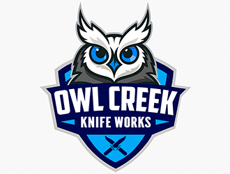 Owl Creek Knife Works logo design by Optimus