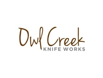 Owl Creek Knife Works logo design by bricton