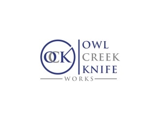 Owl Creek Knife Works logo design by bricton