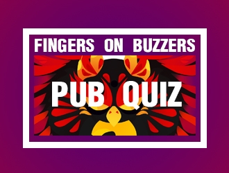 Fingers On Buzzers Pub Quiz logo design by 69degrees