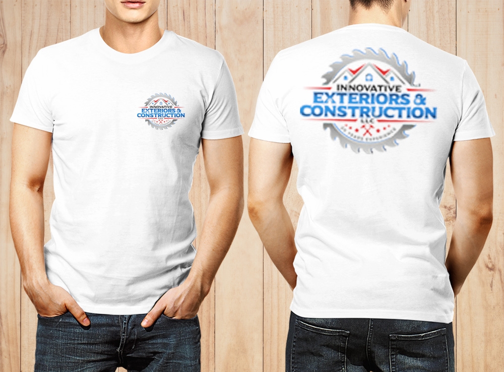 Innovative Exteriors & Construction LLC logo design by Kindo