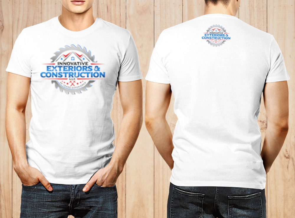 Innovative Exteriors & Construction LLC logo design by Kindo