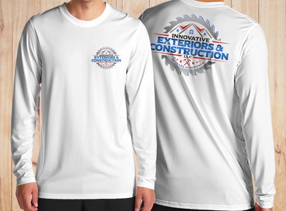 Innovative Exteriors & Construction LLC logo design by Kindo