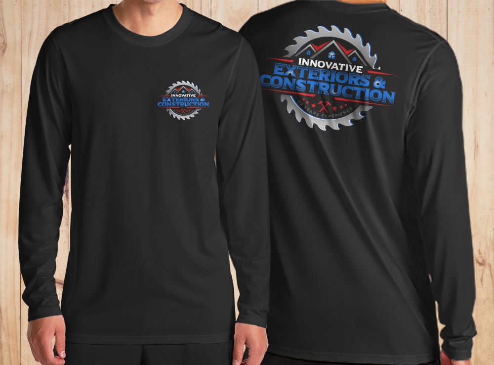 Innovative Exteriors & Construction LLC logo design by Kindo