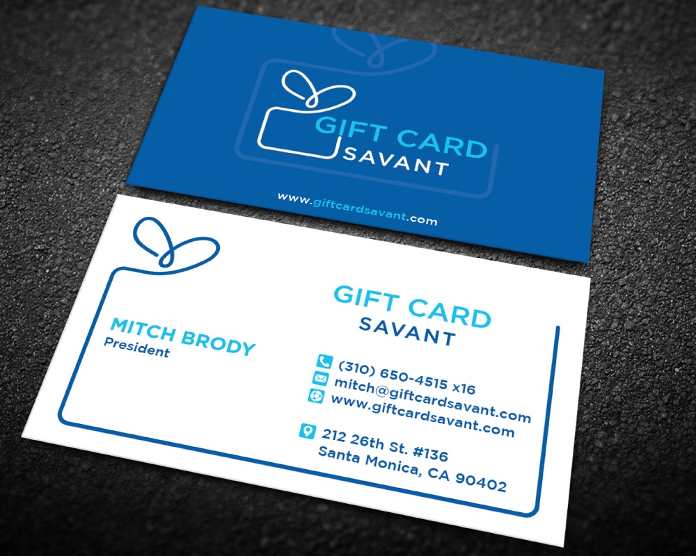 Gift Card Savant logo design by Boomstudioz