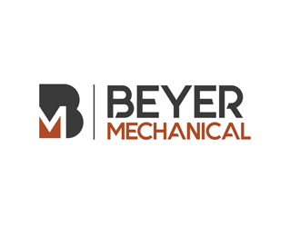 Beyer Mechanical logo design by megalogos