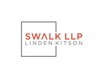 SWALK LLP   logo design by johana