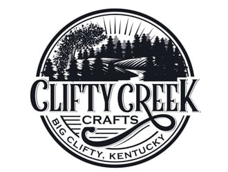Clifty Creek Crafts logo design by gogo