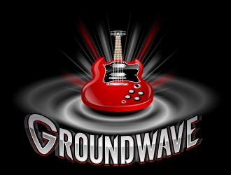 GROUNDWAVE logo design by jaize