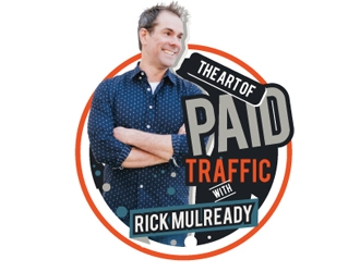 The Art of Paid Traffic with Rick Mulready logo design by gogo