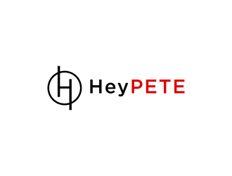 Hey Pete logo design by Kanya