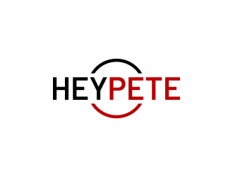 Hey Pete logo design by done