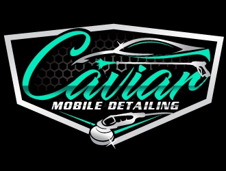 Caviar Mobile Detailing logo design by ruki