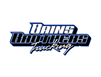 BAINS BROTHERS TRUCKING / BAINS BROS TRUCKING logo design by VhienceFX