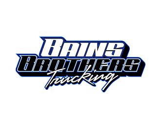 BAINS BROTHERS TRUCKING / BAINS BROS TRUCKING logo design by VhienceFX