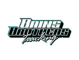 BAINS BROTHERS TRUCKING / BAINS BROS TRUCKING logo design by VhienceFX