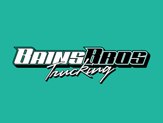 BAINS BROTHERS TRUCKING / BAINS BROS TRUCKING logo design by VhienceFX