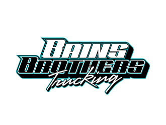 BAINS BROTHERS TRUCKING / BAINS BROS TRUCKING logo design by VhienceFX