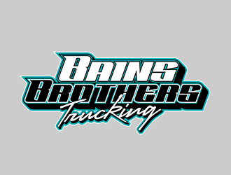 BAINS BROTHERS TRUCKING / BAINS BROS TRUCKING logo design by VhienceFX