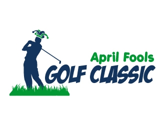 April Fools Golf Classic logo design by karjen