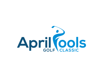 April Fools Golf Classic logo design by ubai popi