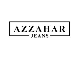 azzahar jeans logo design by johana