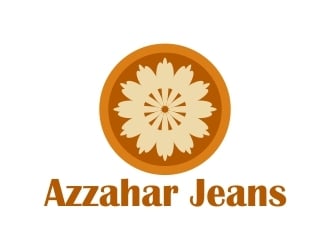 azzahar jeans logo design by nort