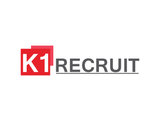 K1 recruit logo design by ManishSaini