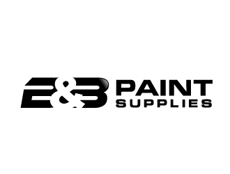 B & B Paint Supplies  logo design by art-design